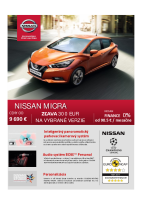 Nissan Micra - cennik 2018